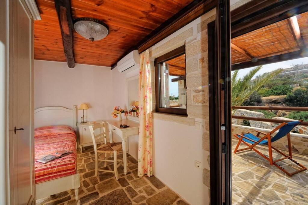 Stone House With Sea View Villa Achlia Exterior photo